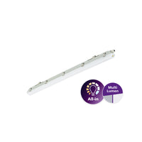 Philips WT065C luminaria LED estanca IP65 IK08 23-42W 4000K 2900-4800 lúmenes 1207mm gris