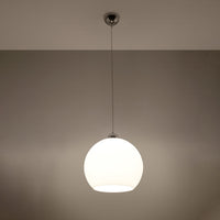 Lámpara colgante LED BALL de Sollux Lighting, IP20, 220-240V, máx 50W, acabado Latón Dorado Mate