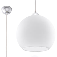 Lámpara colgante LED BALL de Sollux Lighting, IP20, 220-240V, máx 50W, acabado Latón Dorado Mate