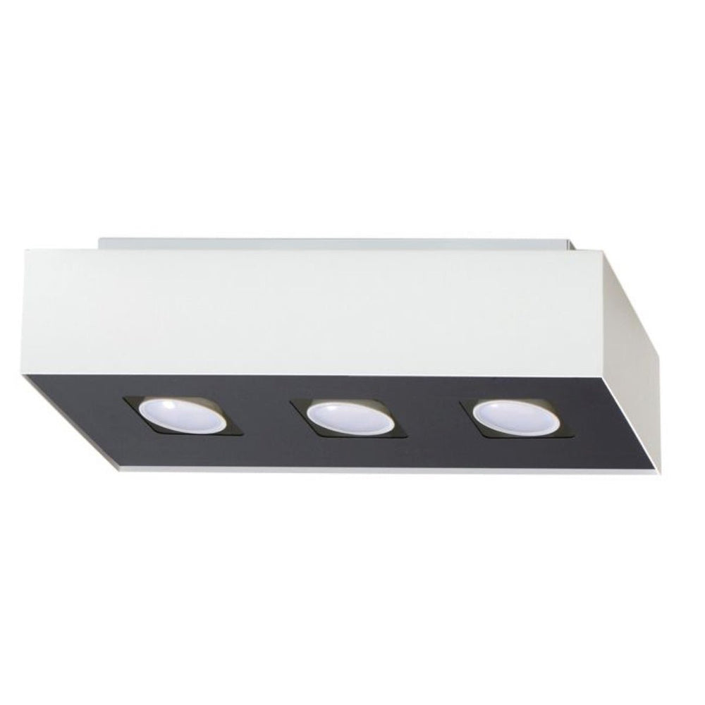 Plafondspot MONO 3 white LED lamp with 50W max wattage
