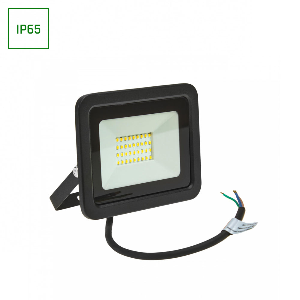 Spectrum NOCTIS LUX 2 LED floodlight 30W 230V 6000K IP65 2770 lumens Black housing outdoor lighting