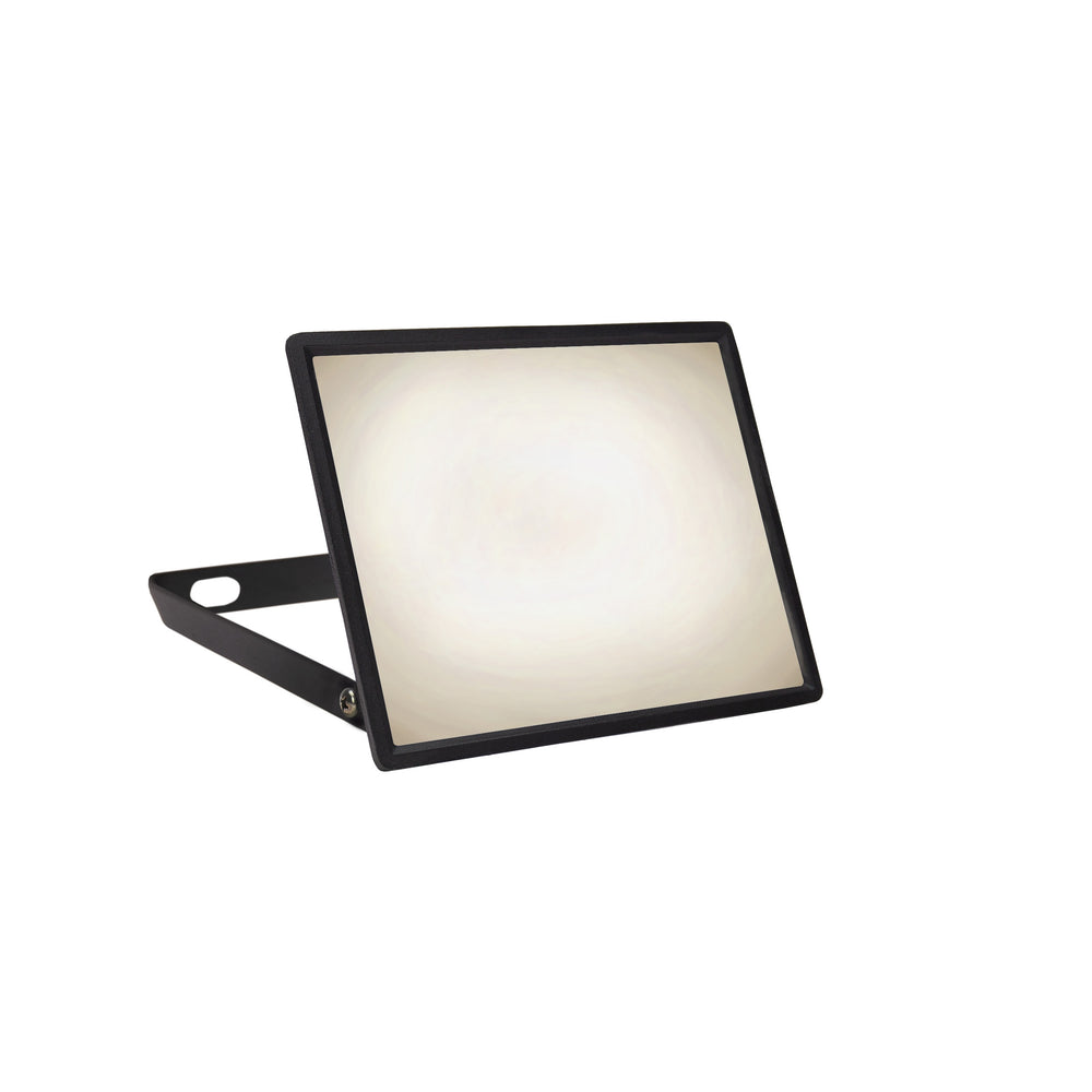 Spectrum LED floodlight 100W 3000K 8600 lumens 230V IP65 IK07 Black outdoor lighting