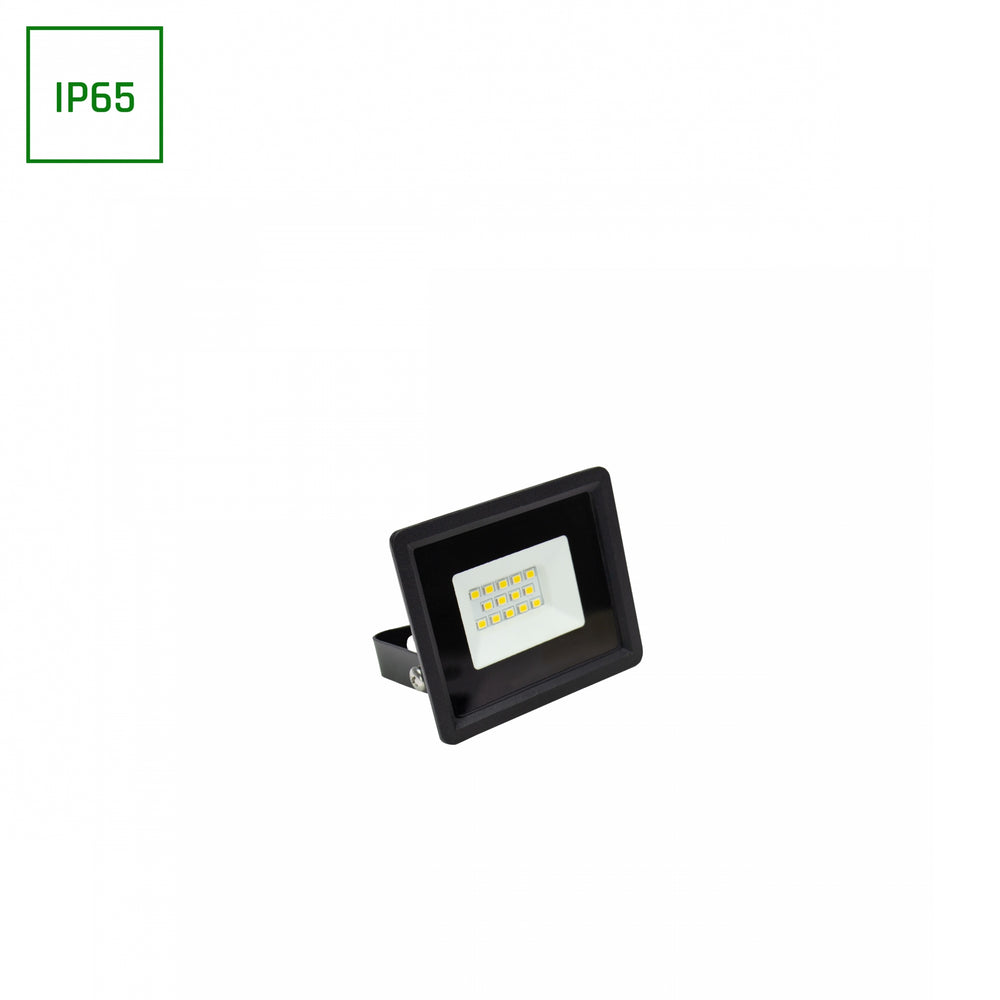 Proyector LED Spectrum NOCTIS LUX 3 10W 3000K 950 lúmenes 230V IP65 IK07 Negro iluminación exterior