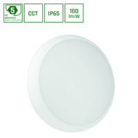 Lámpara de superficie redonda LED Spectrum NYMPHEA CITY PRO 18W 230V CCT 1800 lúmenes IP65 IK10 con sensor