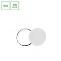 Luz de superficie LED Spectrum con sensor 18W 3000K 1950 lúmenes 230V IP54 IK04 Blanco Negro redonda