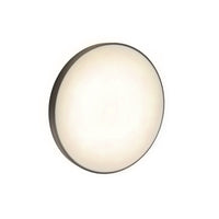Luz de superficie LED Spectrum con sensor 18W 3000K 1950 lúmenes 230V IP54 IK04 Blanco Negro redonda