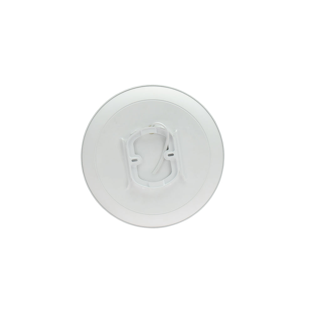 Luz de superficie LED Spectrum con sensor 18W 3000K 1950 lúmenes 230V IP54 IK04 Blanco Negro redonda