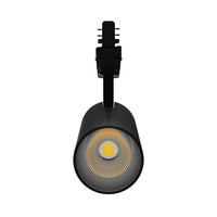 Foco empotrado LED Spectrum Andromeda negro, 3000 lúmenes, 3000K, IP20, CRI >90, ángulo de radiación de 36°/60°, 15-27W ajustable