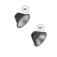 Foco empotrado LED Spectrum Andromeda negro, 3000 lúmenes, 3000K, IP20, CRI >90, ángulo de radiación de 36°/60°, 15-27W ajustable