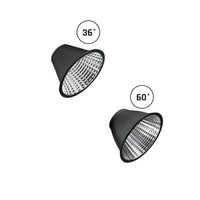 Foco empotrado LED Spectrum Andromeda negro, 3000 lúmenes, 3000K, IP20, CRI >90, ángulo de radiación de 36°/60°, 15-27W ajustable