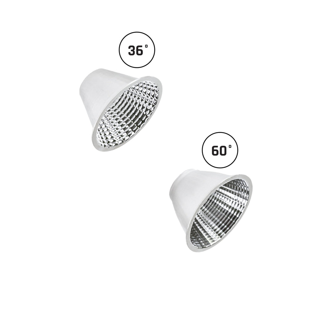 Spectrum Andromeda LED ra>90 3000 lúmenes 3000K 15-27W blanco cálido IP20 diseño blanco ángulo de haz de 36-60 grados 2 años de garantía