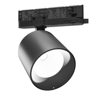 Spectrum Artemida Maxi led negro, 4000K, 4500 lúmenes, CRI >90, 42W, potencia ajustable, IP20, montaje en riel de 3 fases