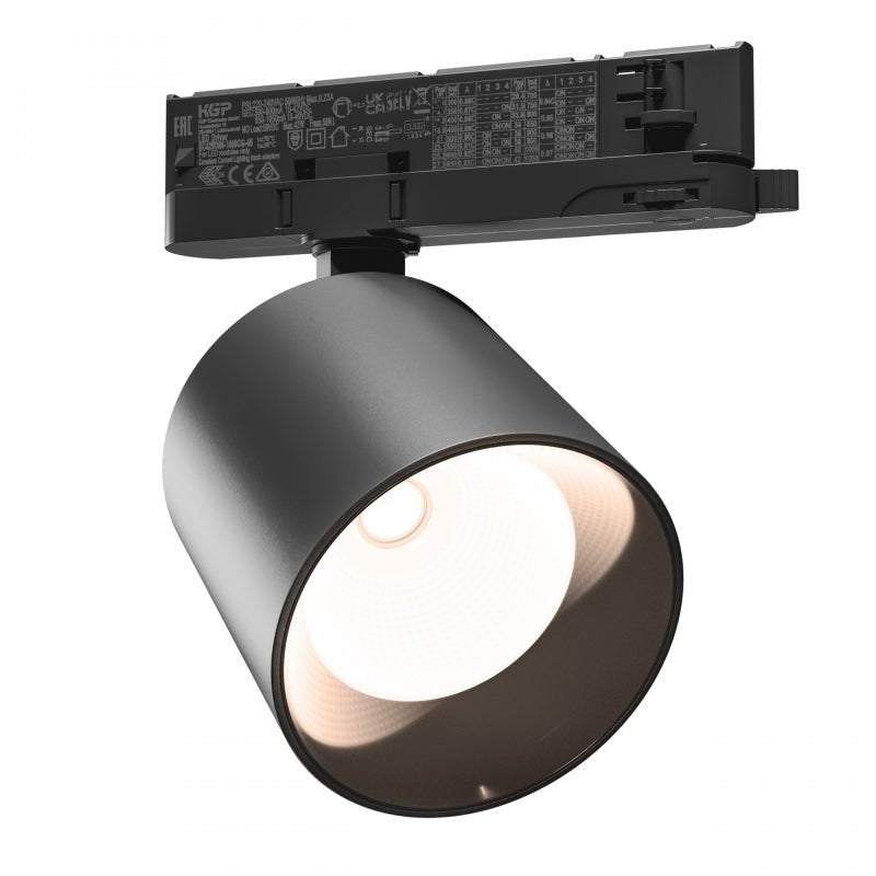 Plafón LED Spectrum artemida maxi 42W 3000K negro, CRI &gt;90, 4500 lúmenes, IP20, 36-60 grados, 2 años de garantía