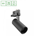 Foco de riel Spectrum Andromeda Prime 8W 6000K 800 lúmenes 25° negro IP20 iluminación CCT