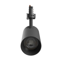 Andromeda prime foco de carril 16W negro 6000K 1750 lúmenes 25° 230V Spectrum IP20 CCT CRI80