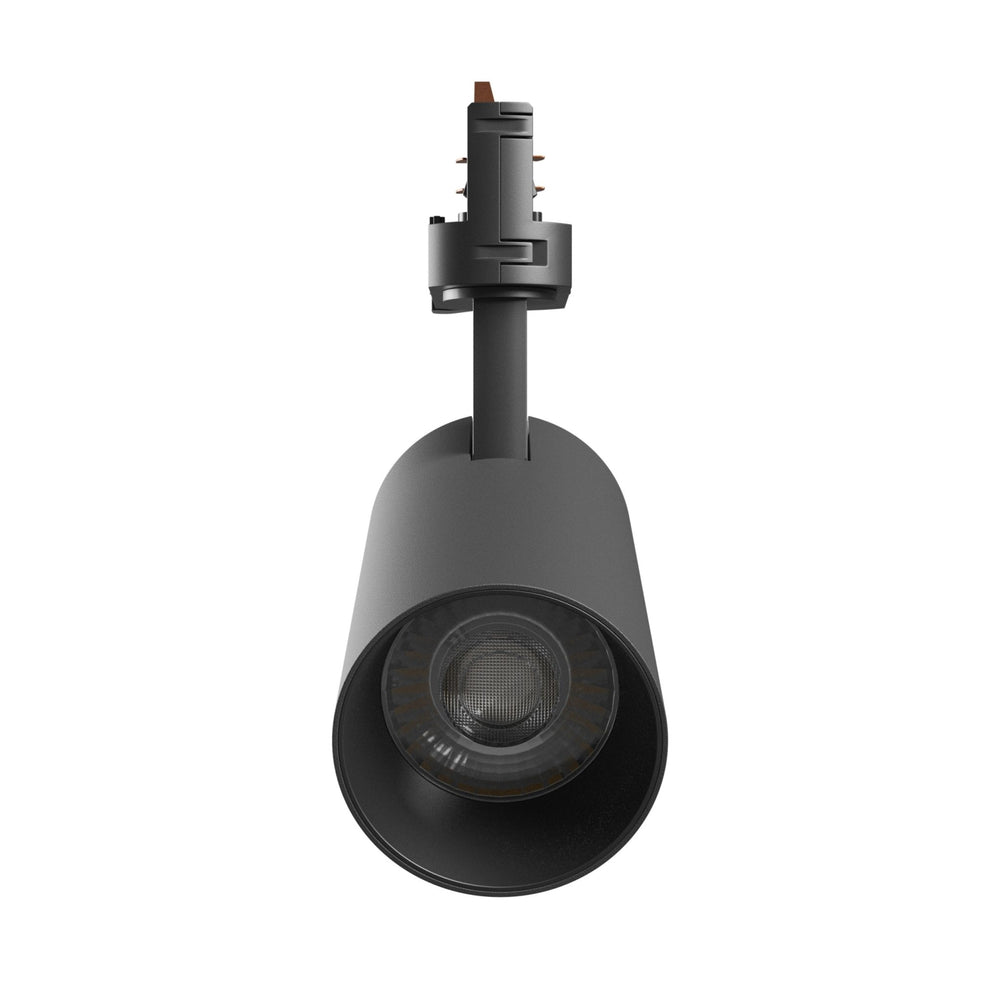 Andromeda prime foco de carril 16W negro 6000K 1750 lúmenes 25° 230V Spectrum IP20 CCT CRI80
