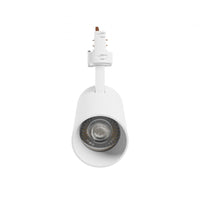 Andromeda prime 3F luz de raíl blanca, 16W, 230V, IP20, 6000K, 25 grados, 1200 lúmenes, juego de montaje de 1 fase