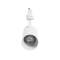 Andromeda prime 3F luz de raíl blanca, 16W, 230V, IP20, 6000K, 25 grados, 1200 lúmenes, juego de montaje de 1 fase