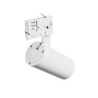 Andromeda prime 3F luz de raíl blanca, 16W, 230V, IP20, 6000K, 25 grados, 1200 lúmenes, juego de montaje de 1 fase