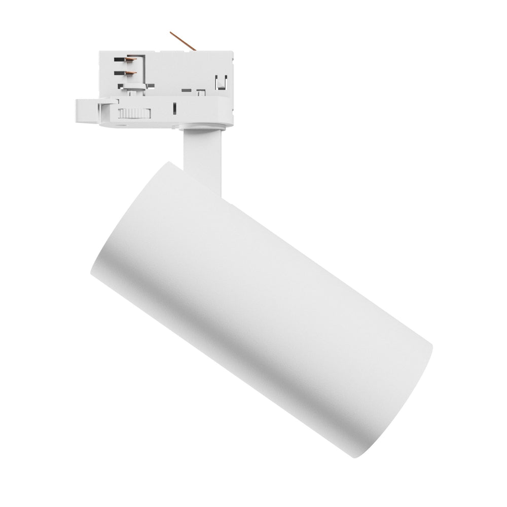 Riel para foco Spectrum andromeda prime 3F CCT 24W blanco 6000K 2700 lúmenes 25 grados uso interior IP20 230V sistema de montaje monofásico