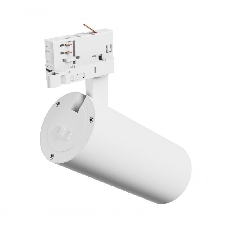 Riel para foco Spectrum andromeda prime 3F CCT 24W blanco 6000K 2700 lúmenes 25 grados uso interior IP20 230V sistema de montaje monofásico