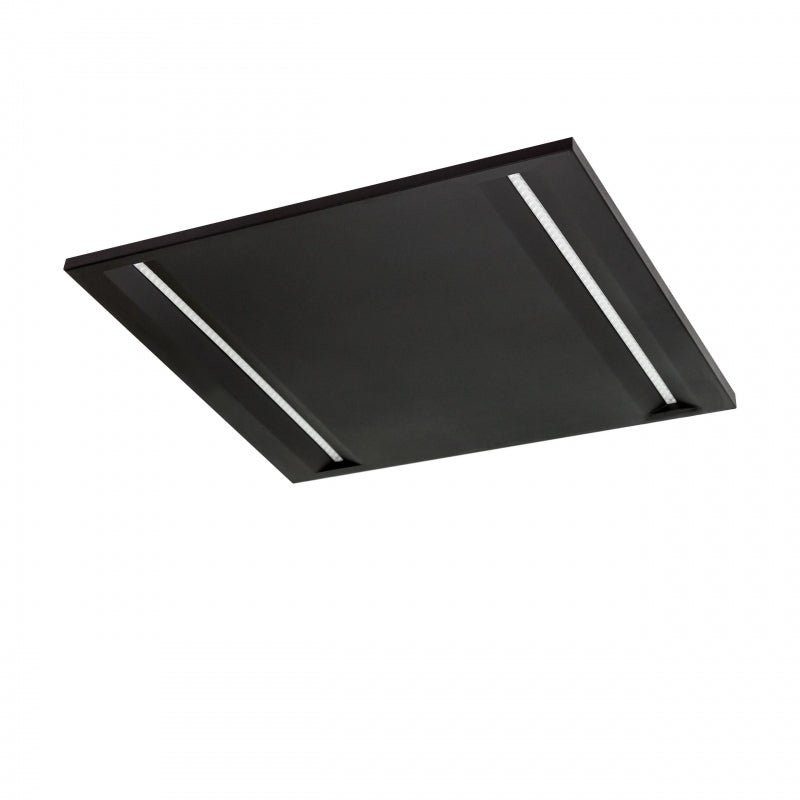 Spectrum Algine Line LED panel de techo negro 600x600mm 44W 4000K 5700 lúmenes IP20 no regulable