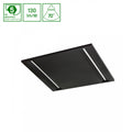 Spectrum Algine Line LED panel de techo negro 600x600mm 44W 4000K 5700 lúmenes IP20 no regulable