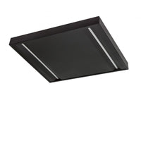 Spectrum Algine Line LED panel de techo negro 600x600mm 44W 4000K 5700 lúmenes IP20 no regulable