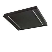 Spectrum Algine Line LED panel de techo negro 600x600mm 44W 4000K 5700 lúmenes IP20 no regulable