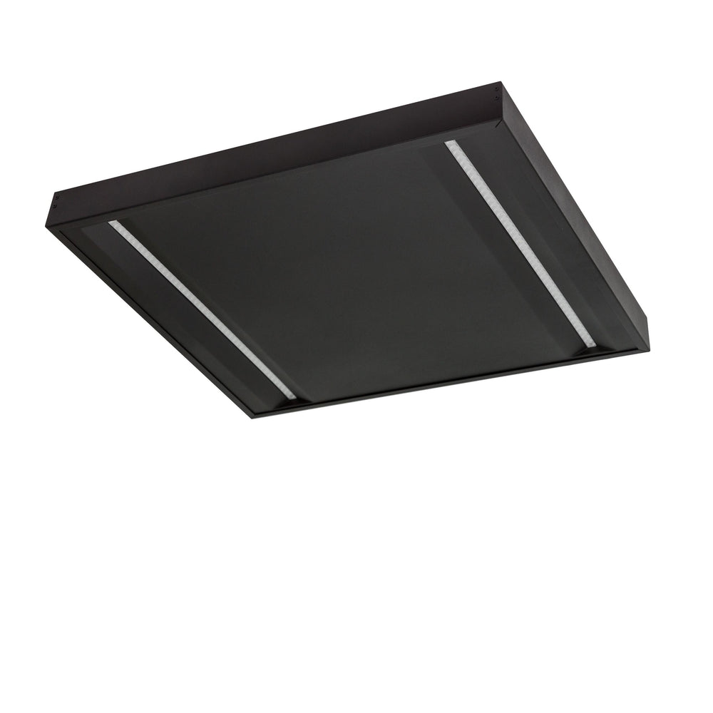 Spectrum Algine Line LED panel de techo negro 600x600mm 44W 4000K 5700 lúmenes IP20 no regulable