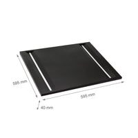 Spectrum Algine Line LED panel de techo negro 600x600mm 44W 4000K 5700 lúmenes IP20 no regulable