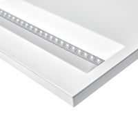 Panel LED Spectrum Algine line 230V 44W 5700 lúmenes 4000K 600x600mm IP20 color blanco para iluminación de oficinas