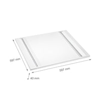 Panel LED Spectrum Algine line 230V 44W 5700 lúmenes 4000K 600x600mm IP20 color blanco para iluminación de oficinas