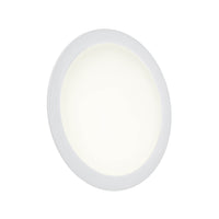 Spectrum ALGINE 2in1 LED downlight 12W 1200 lumens 4000K 230V IP20 round surface or recessed White