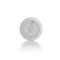 Lámpara de gabinete LED redondo Spectrum 2,9W WW con sensor PIR, 170 lúmenes, 3000K, IP20, regulable, montaje superficial