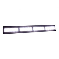 Lámpara colgante LED Spectrum Halls Line 200W negro, 4000K, 30000 lúmenes, regulable, IP66, ángulo de 90°, iluminación industrial