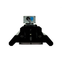 Lámpara colgante LED Spectrum Halls Line 200W negro, 4000K, 30000 lúmenes, regulable, IP66, ángulo de 90°, iluminación industrial
