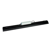 Lámpara colgante LED Spectrum Halls Line 200W negro, 4000K, 30000 lúmenes, regulable, IP66, ángulo de 90°, iluminación industrial