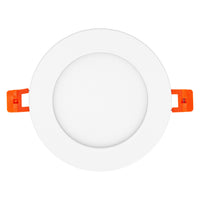 Foco empotrado LED Slim Blanco 8W 550 lúmenes 6500K 110° recorte 105mm aro 120mm