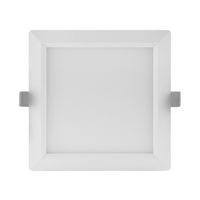Downlight LED cuadrado slim 18W 1530 lúmenes 4000K blanco frío 120D para techos