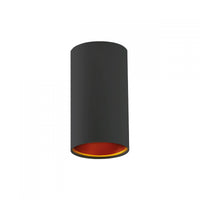 Spectrum chloe GU10 foco negro dorado, IP20, carcasa de aluminio, no ajustable, iluminación interior, 250V