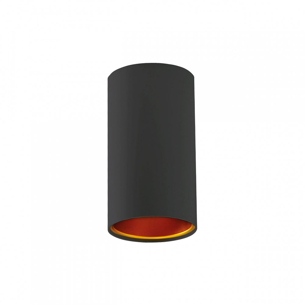 Spectrum chloe GU10 foco negro dorado, IP20, carcasa de aluminio, no ajustable, iluminación interior, 250V