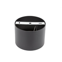Spectrum Chloe AR111 GU10 foco empotrable LED negro 250V, IP20, ajustable, 17000 lúmenes, carcasa de aluminio