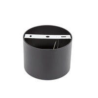 Spectrum Chloe AR111 GU10 foco empotrable LED negro 250V, IP20, ajustable, 17000 lúmenes, carcasa de aluminio