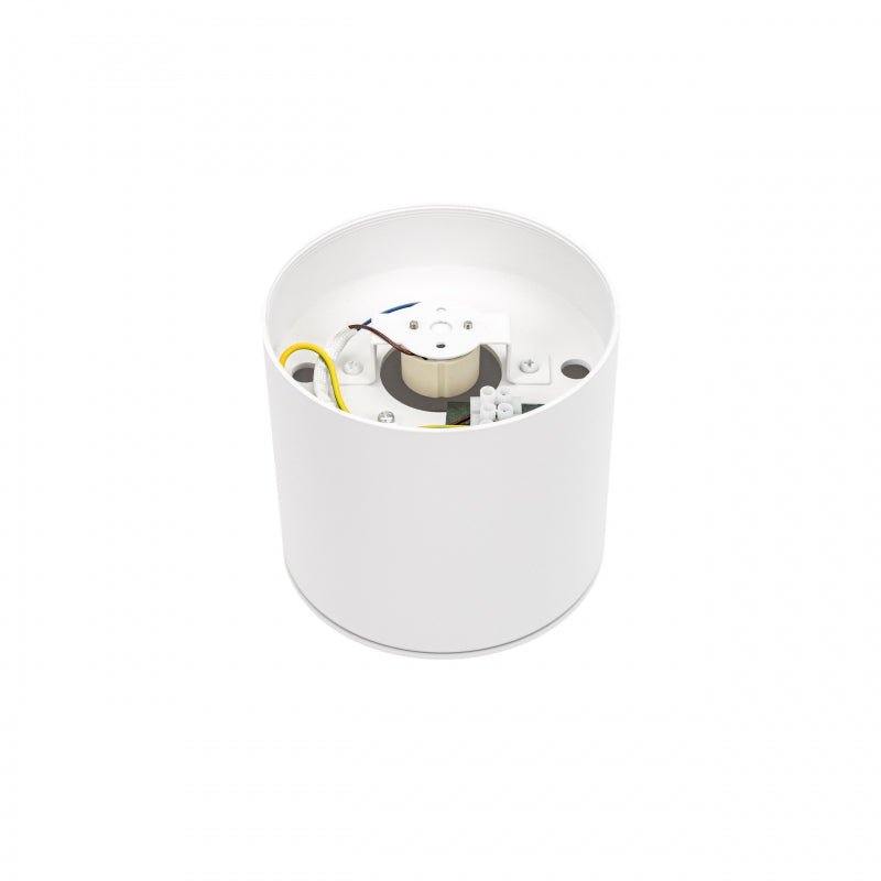 Chloe AR111 GU10 IP65 foco LED redondo para exteriores e interiores lámpara Spectrum carcasa blanca 17000 horas 250V 120-115 mm