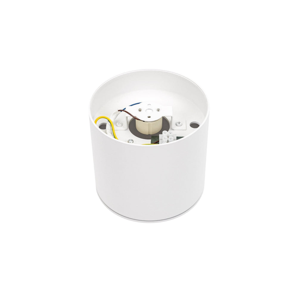 Chloe AR111 GU10 IP65 foco LED redondo para exteriores e interiores lámpara Spectrum carcasa blanca 17000 horas 250V 120-115 mm