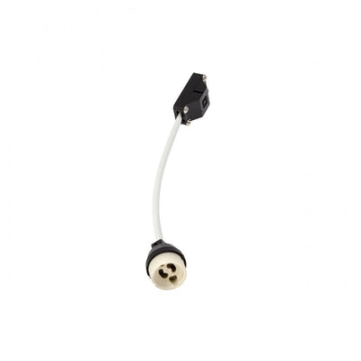 Spectrum CHLOE AR111 GU10 foco LED cuadrado, IP20, blanco, carcasa de aluminio, 250V, uso interior, larga duración