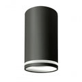 Foco LED de superficie GU10 230V anillo Chloe negro Spectrum - IP20, carcasa de aluminio, montaje en superficie