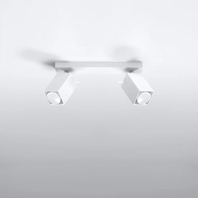 Sollux Lighting foco de techo LED MERIDA 2 x GU10, IP20, Aluminio Dorado Mate, 220-240V, CE RoHS