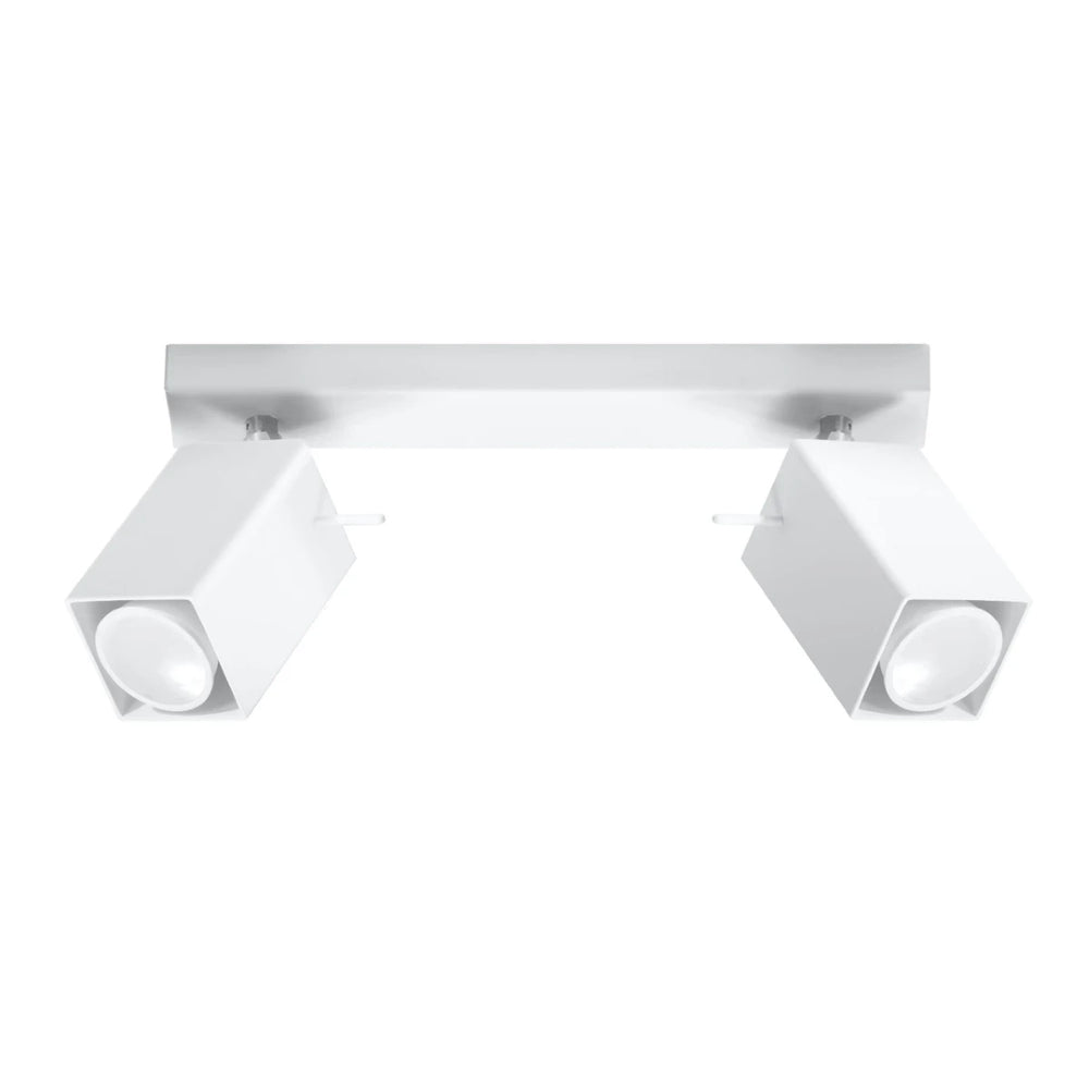 Sollux Lighting foco de techo LED MERIDA 2 x GU10, IP20, Aluminio Dorado Mate, 220-240V, CE RoHS